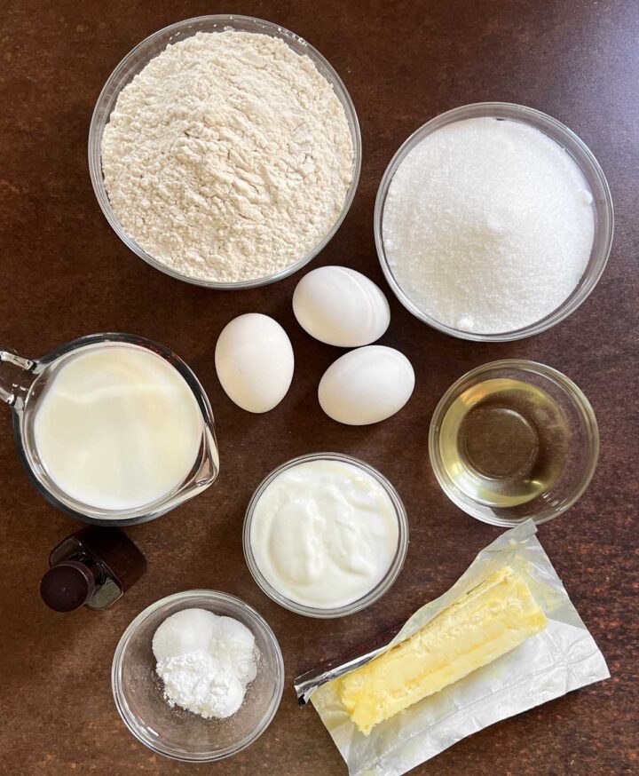 classic vanilla birthday cake ingredients