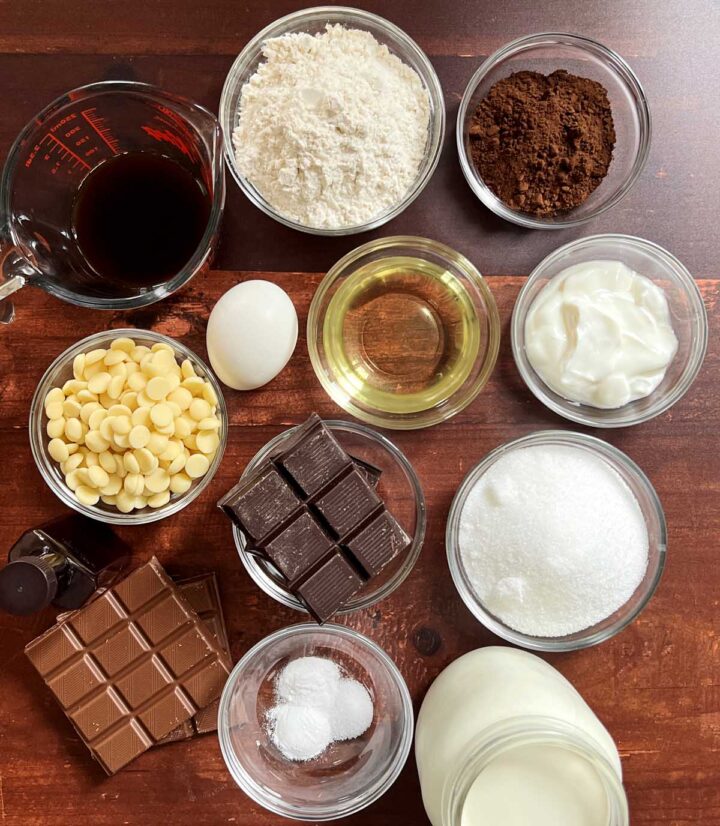 tuxedo cake ingredients