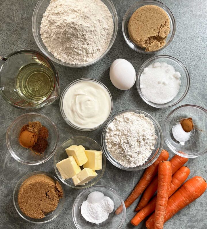 carrot cake coffee cake ingredients