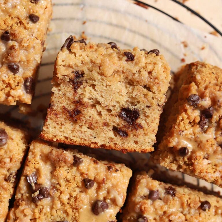chocolate chip banana bread coffee cake