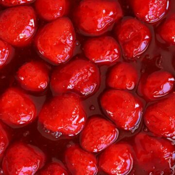 strawberry topping