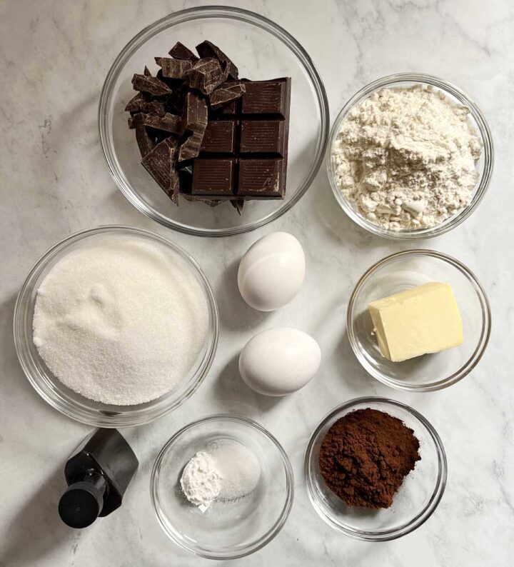 chewy crinkle top brownie cookies ingredients