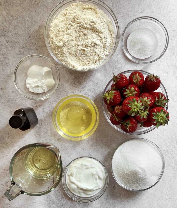 strawberry sheet cake ingredients