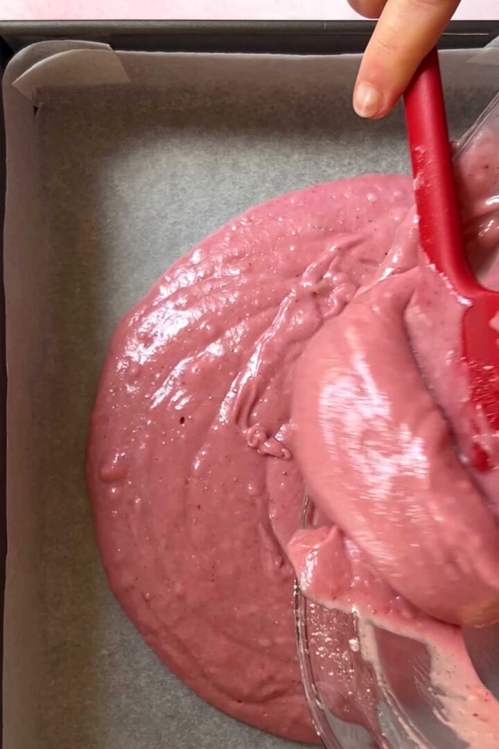 Spread batter into prepared pan.
