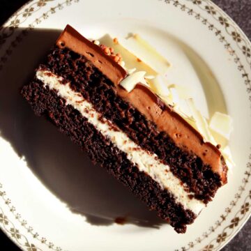tuxedo cake
