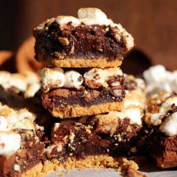 s'mores brownies