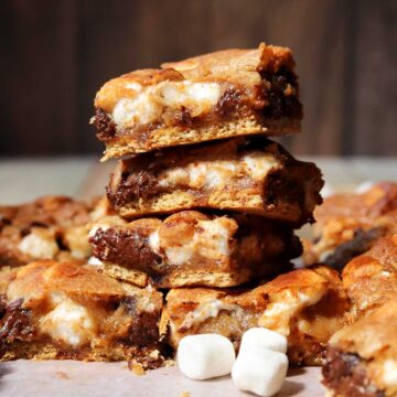s'mores blondies