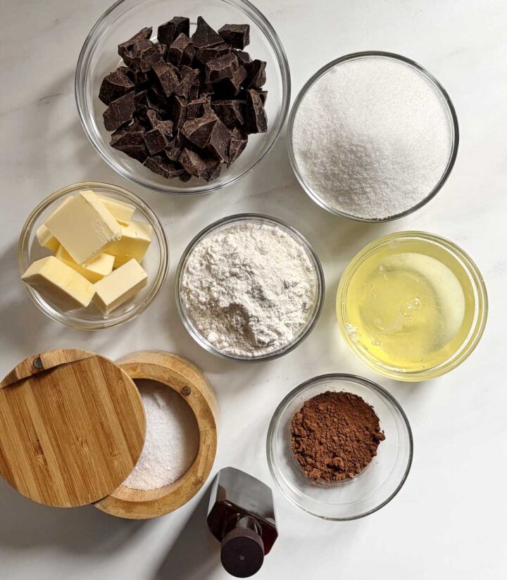 egg white brownies ingredients