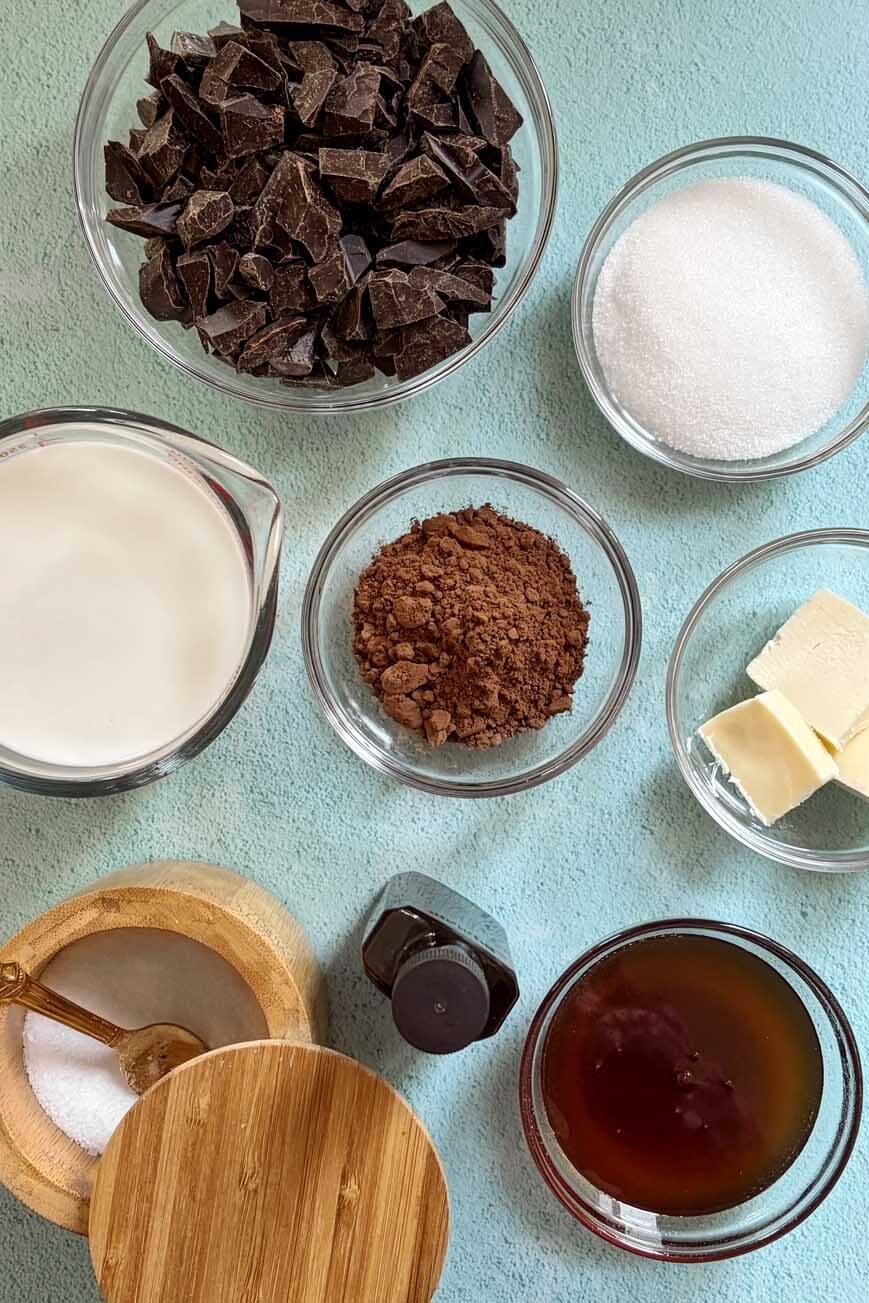 fudge sauce ingredients for s'mores icebox cake