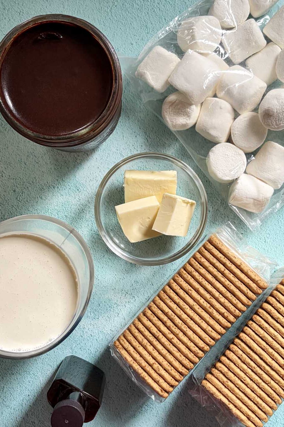 s'mores icebox cake ingredients