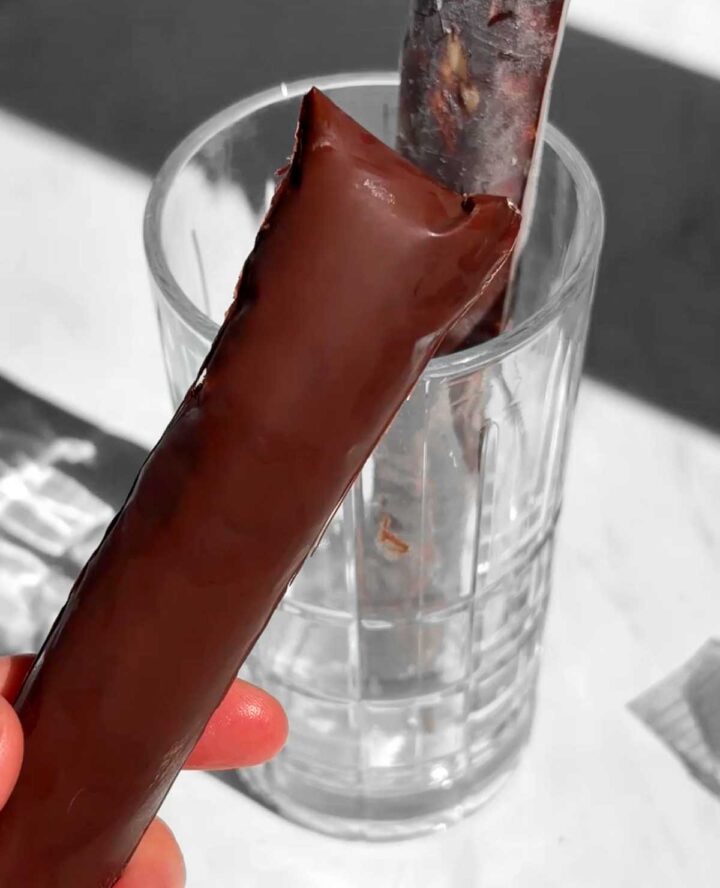 peanut butter ice cream choco bars