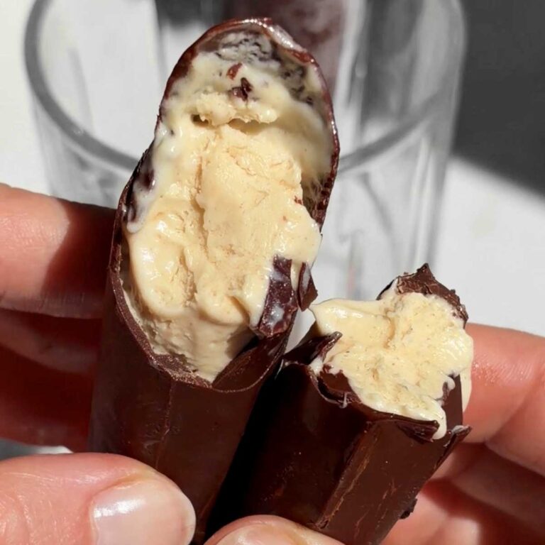 peanut butter ice cream choco bars