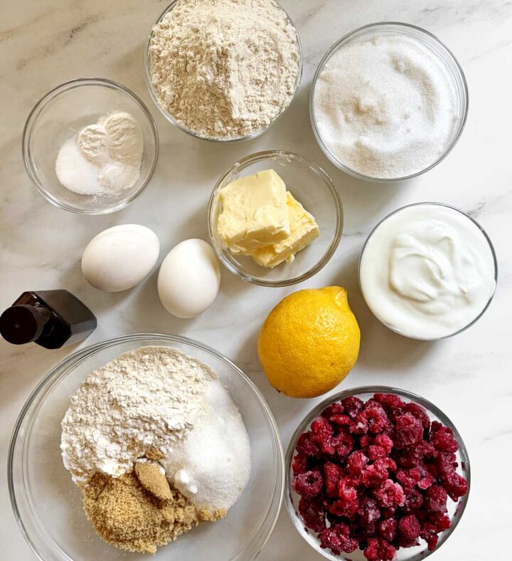 raspberry lemonade coffee cake ingredients
