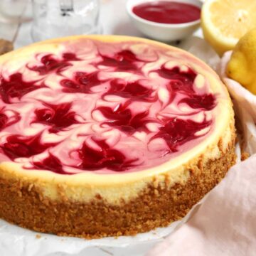 raspberry lemonade cheesecake