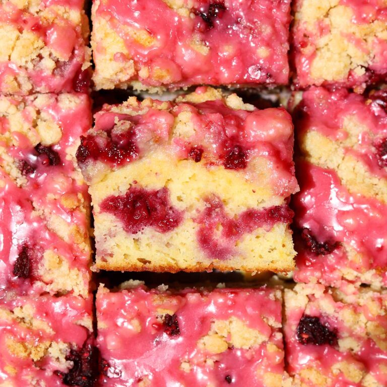 lemon raspberry coffee cake