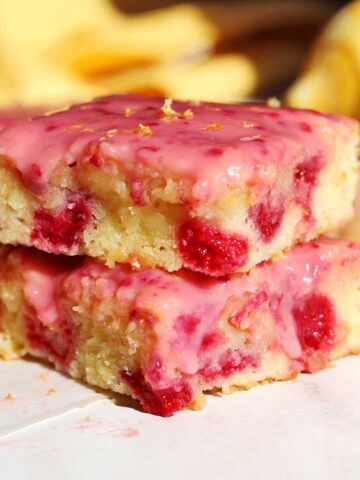 raspberry lemonade brownies