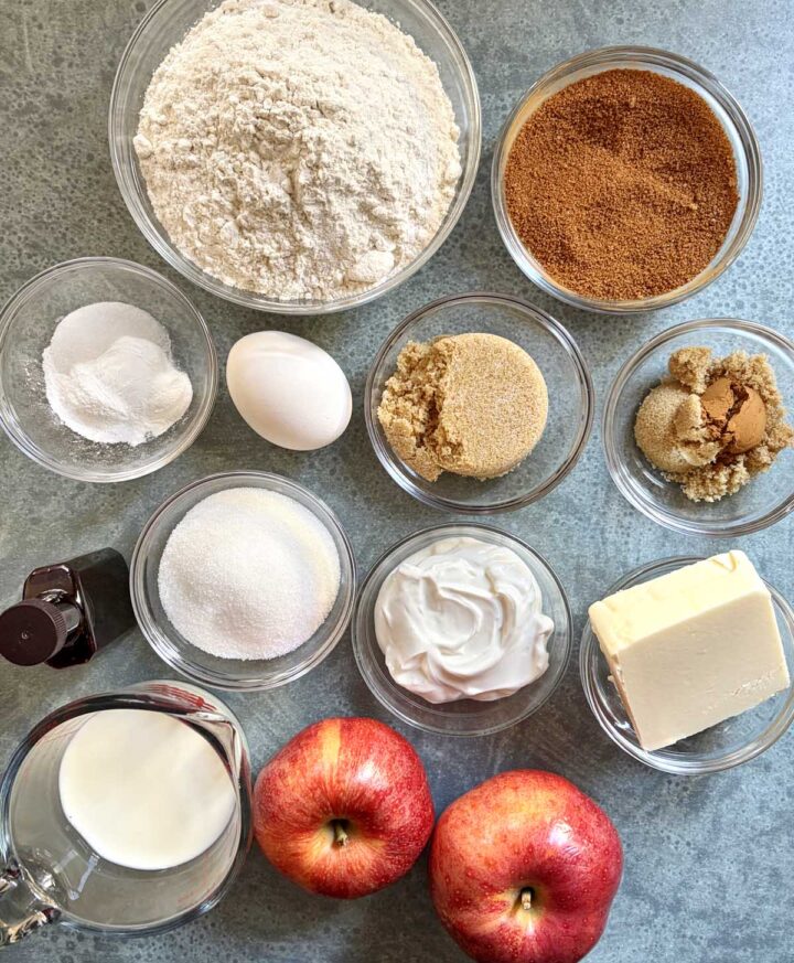 apple fritter bread ingredients