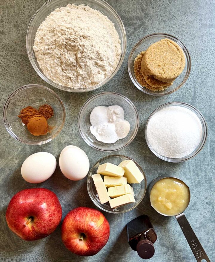 brown butter apple bread ingredients
