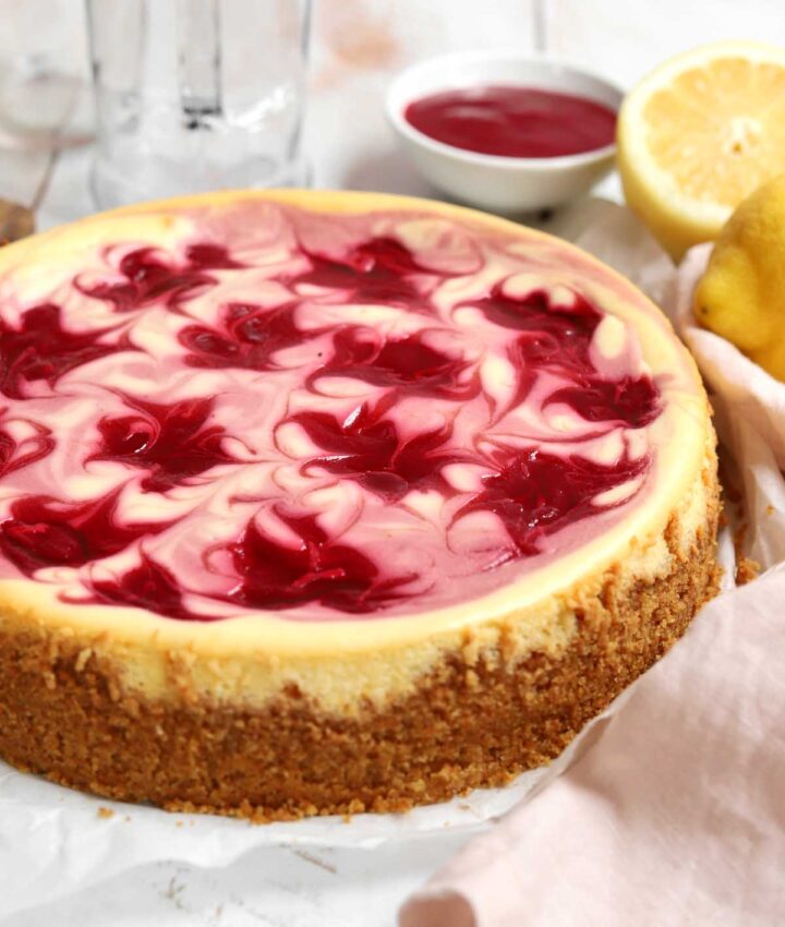 raspberry lemonade cheesecake