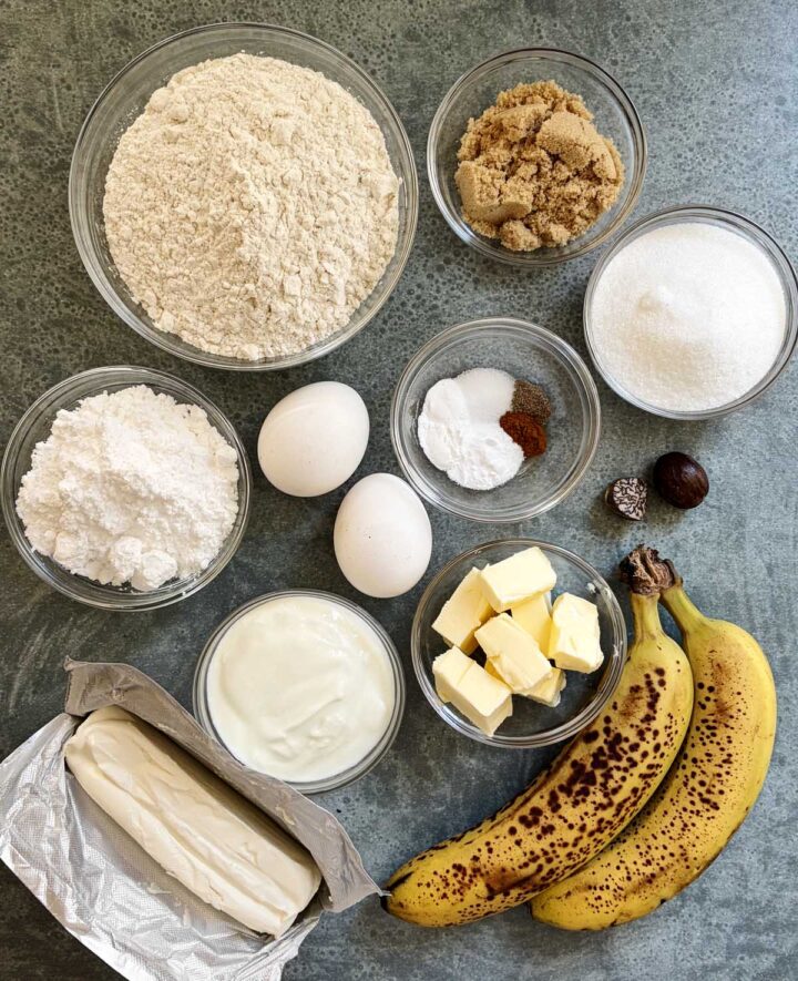 brown butter banana cake ingredients