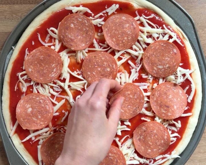 Add toppings.